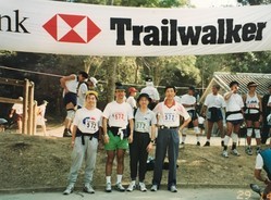 First HKUGA Trailwalker Team in 1996