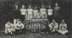 Morrison Hall Champion 1934: Vadim Bonch (sitting, 1st left)