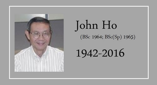 Goodbye, Dr John Ho
