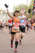 London Marathon in 2015.