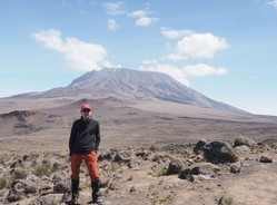 Raymond Lo on Kilimanjaro