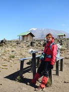 Karen Chau on Kilimanjaro 