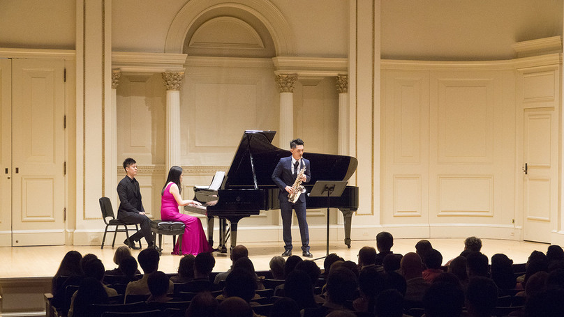 Talented Hong Kong musicians performed at the Weill Recital Hall at Carnegie Hall. The concert is part of the celebration for the 20th Anniversary of the establishment of the HKSAR.