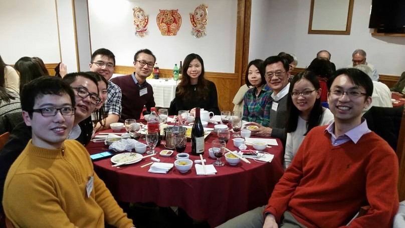 A get-together to celebrate Chinese New Year at Oriental Garden in Chinatown